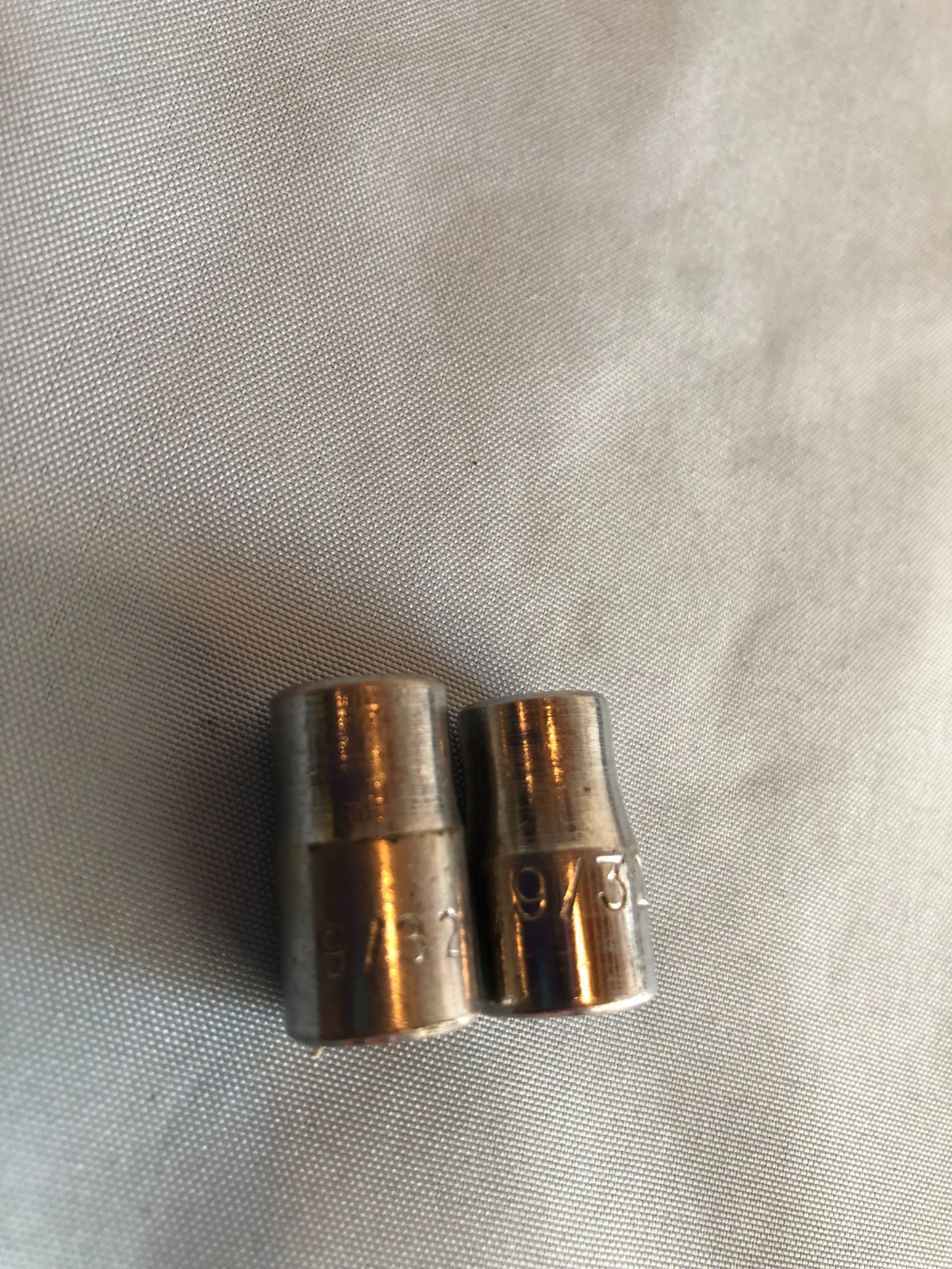 LOT of 6 Sockets – Various Sizes – SEE PICS #F12