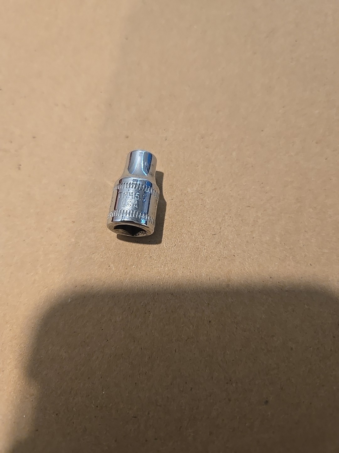 Snap On 1/4″ Drive 5.5MM 6PT Metric Shallow Chrome Socket USA TMM5.5