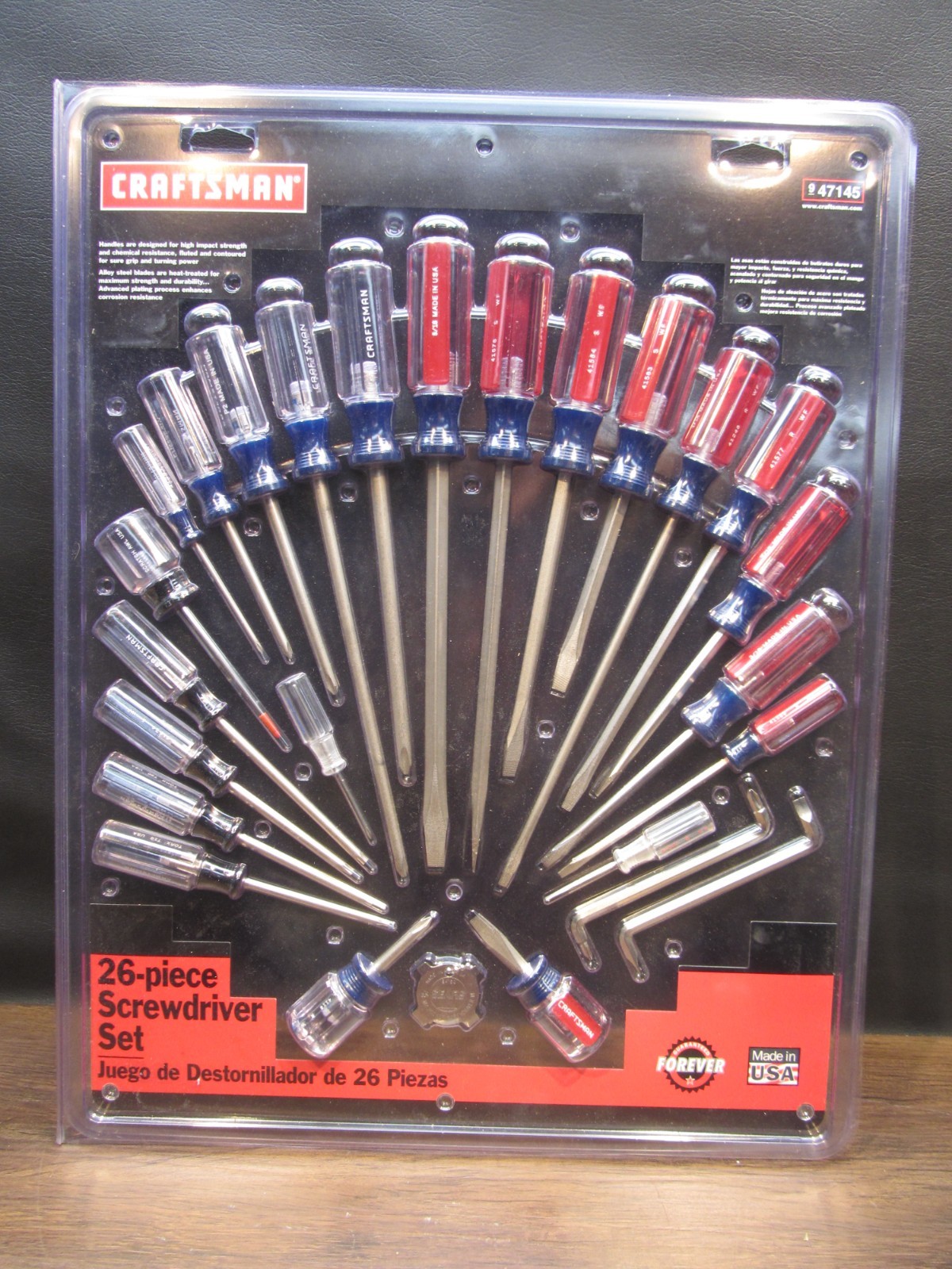 Vintage Sears Craftsman Huge 26pc Screwdriver Set 47145 USA