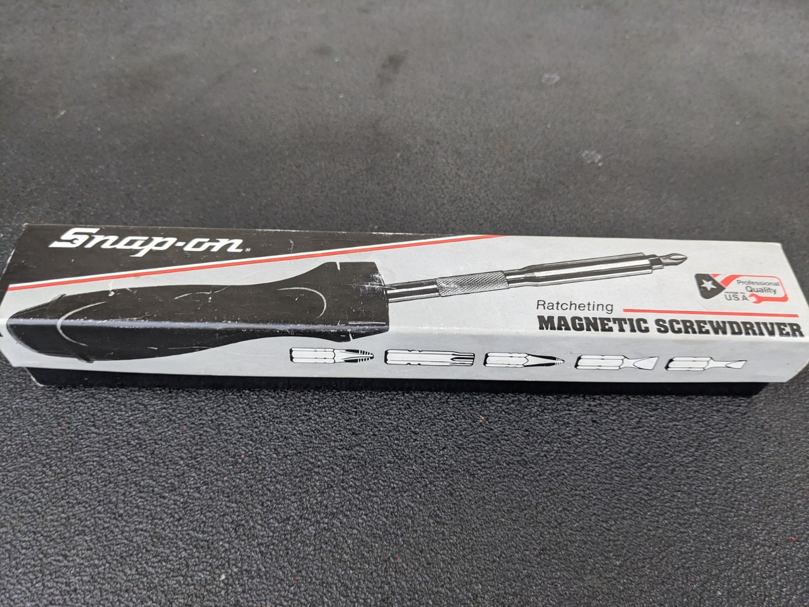 #bp270 Snap-On Tools SSDMR4B Ratcheting Screwdriver 🏈 NFL Collectors SF 49ers