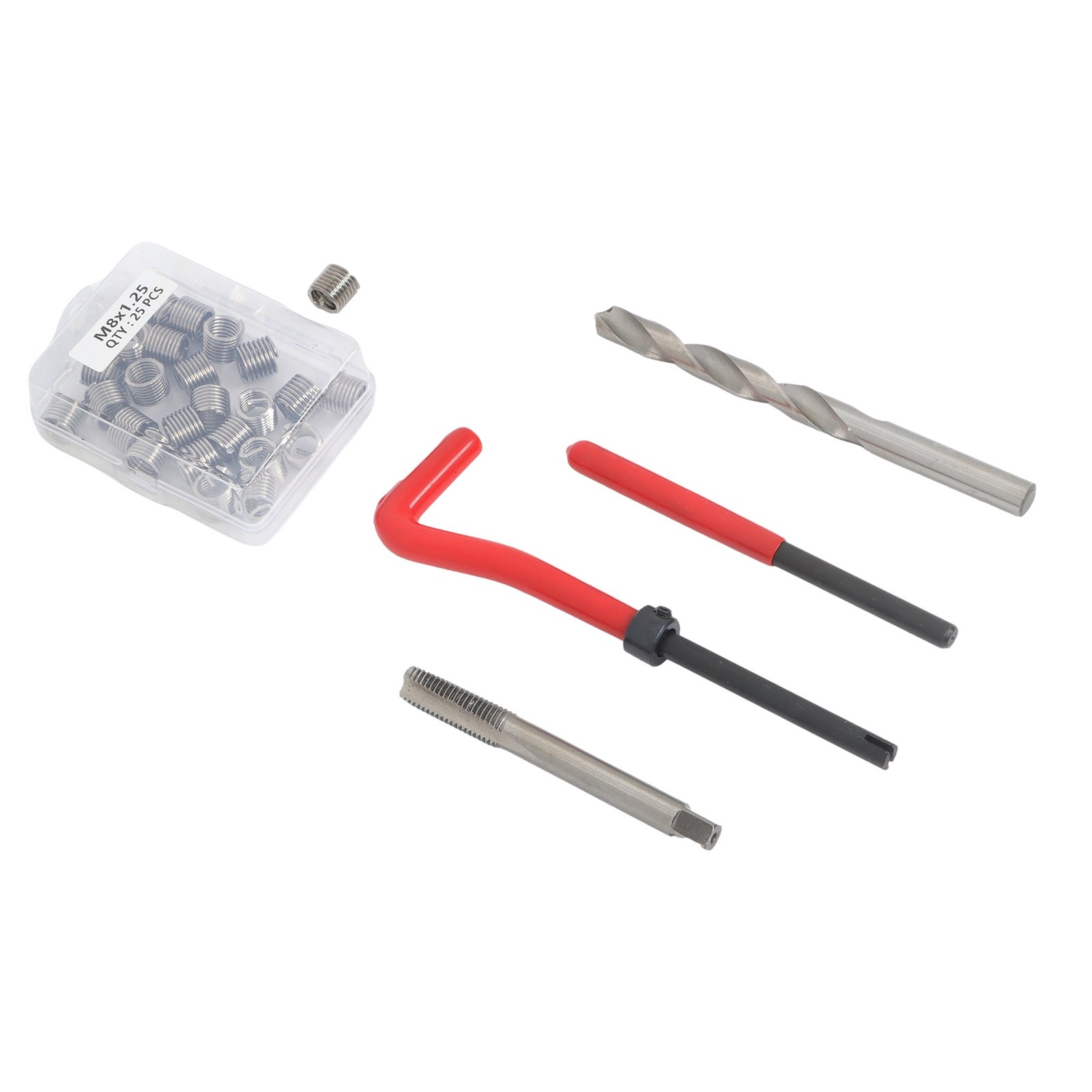 Helicoil Thread Repair Kit Thread Chaser Kits HSS Drill Helicoil Kit 261 PCS