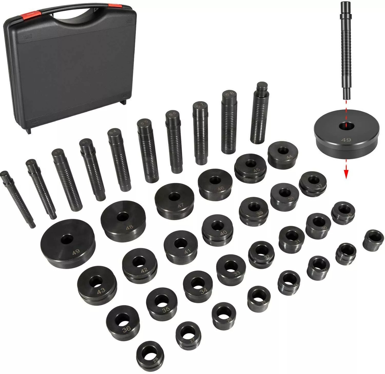 T-0220-39 Master Bushing Driver Set for Chrysler GM Ford Transmissions Bushing