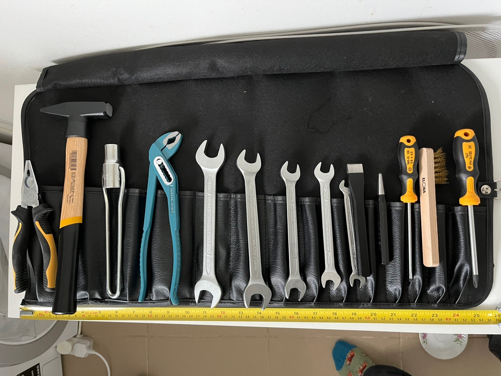 Elora (Germany) Classic tool kit in roll