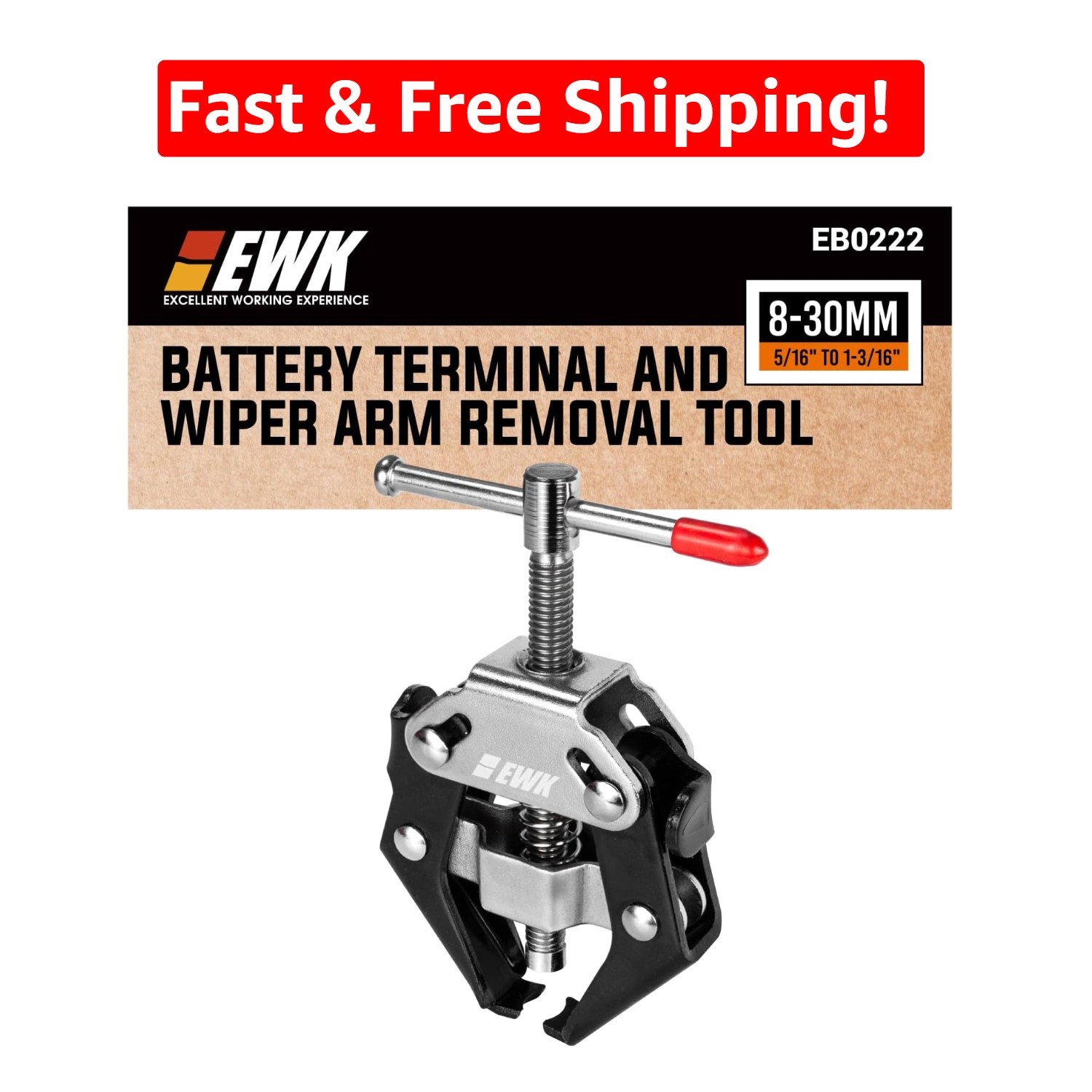 Effortless Wiper Arm Removal Tool – Adjustable & Safe with Carbon Steel Design