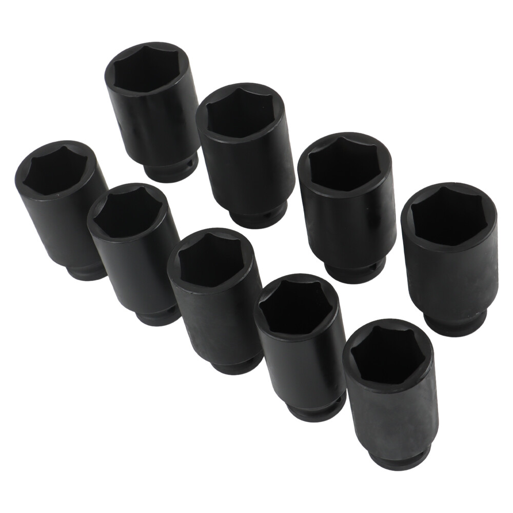 Deep Impact Socket Set 1/2″ Drive Metric Axle Hub Nut Socket 29-38mm 9Pcs