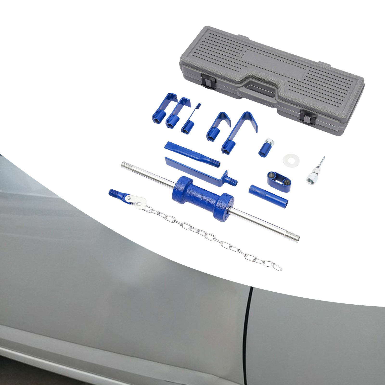 Dent Puller Automotive Hammer Puller Frame Set Slide Hammer Dent Puller Set