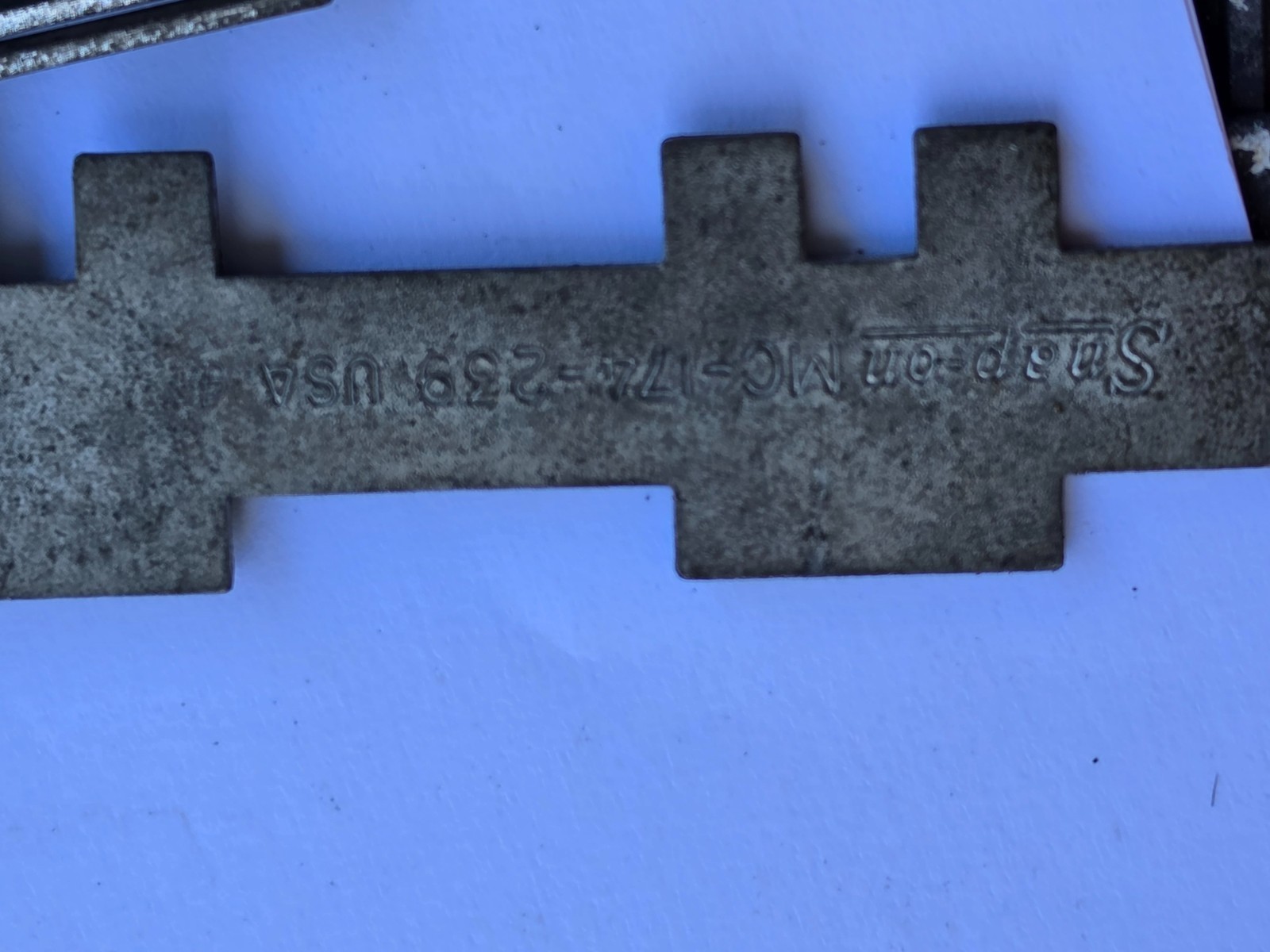 Snap On MC-193 MC 144 MC 63 TO 83 Carburetor guage