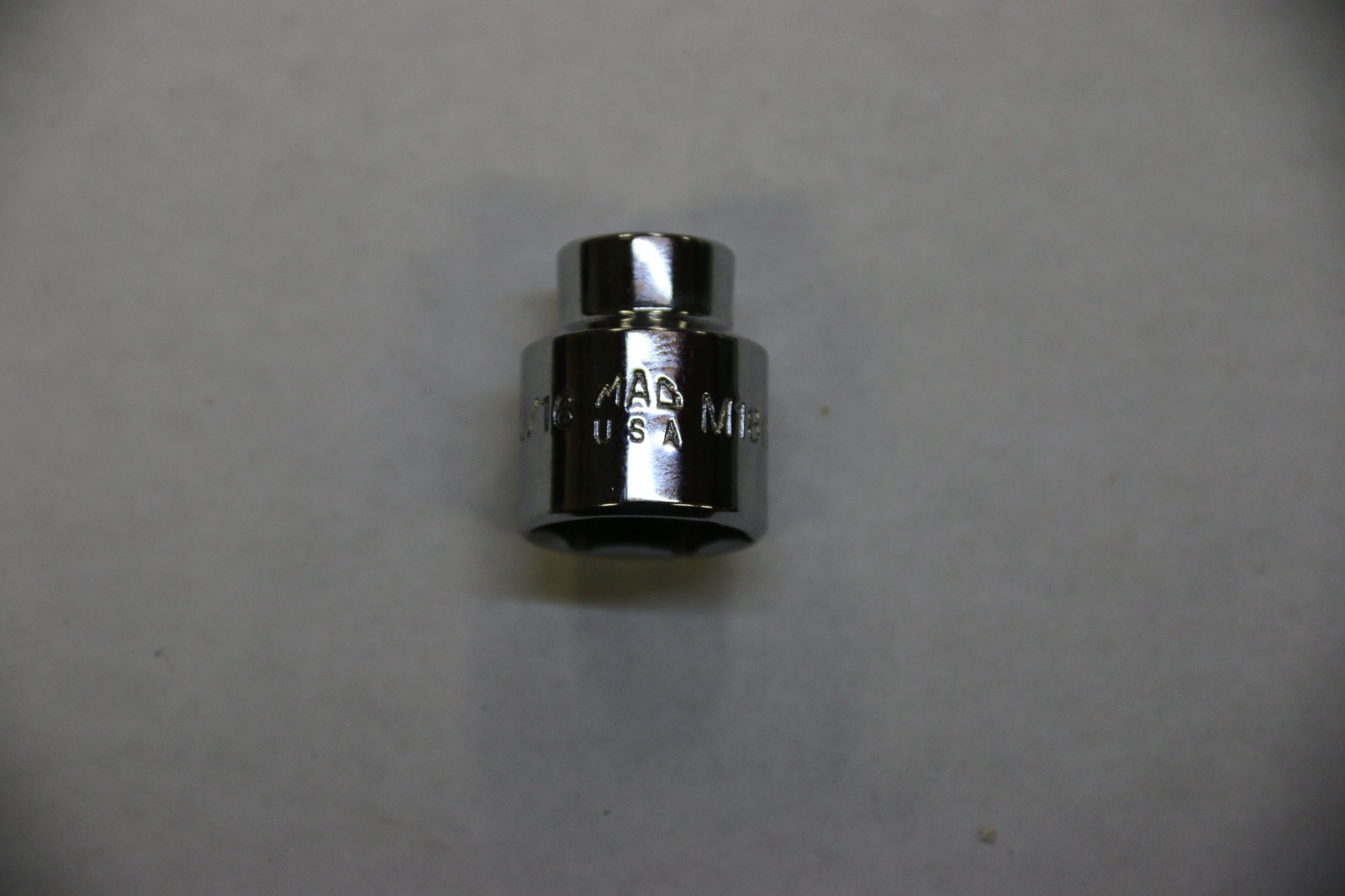 Mac Tools USA 1/4″ Drive 9/16″ 6PT Shallow Chrome Socket M186