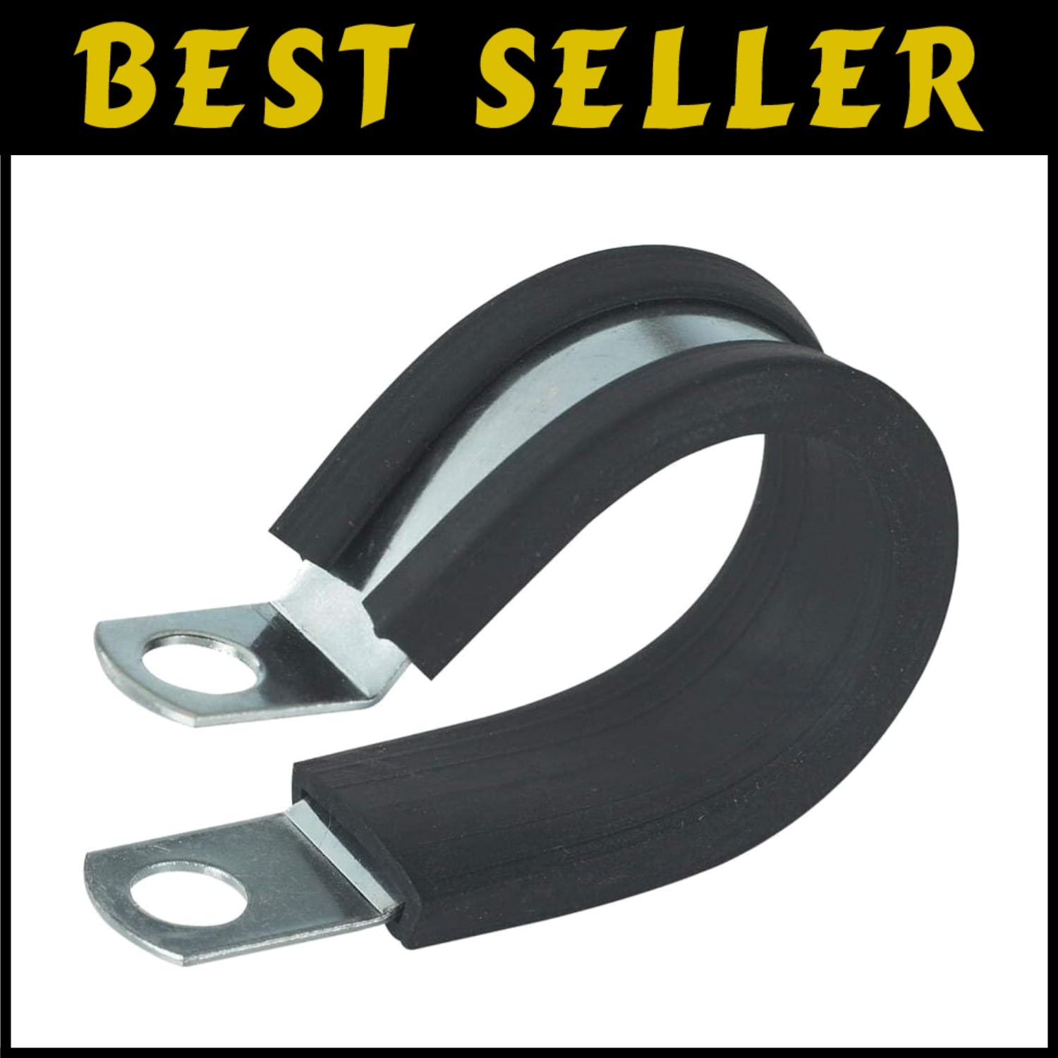 Stainless Steel Cushion Clamps, 3-Inches – 10 Pack
