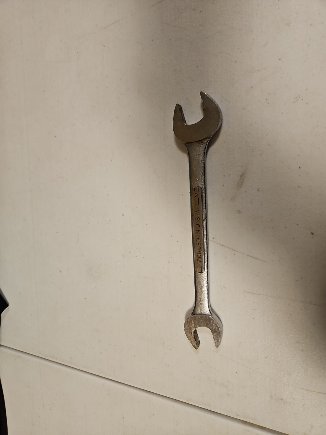 Craftsman 5/8″ x 3/4″ Open End Wrench Forged In USA Silver Color
