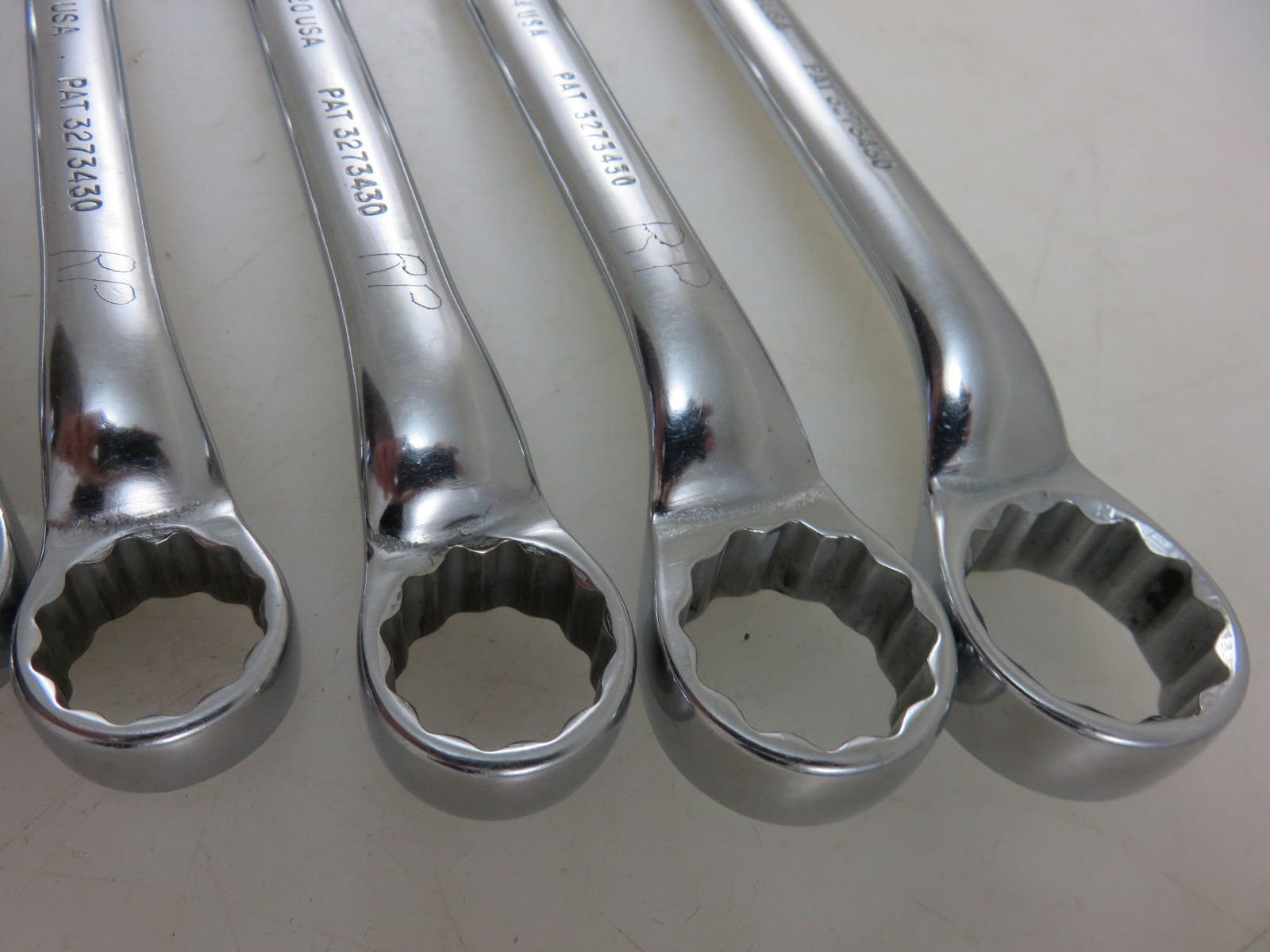Snap-On XS SHORT Offset Box End Wrench 8pc Set 3/16″-13/16″ **NO 1/4″ x 5/16″*