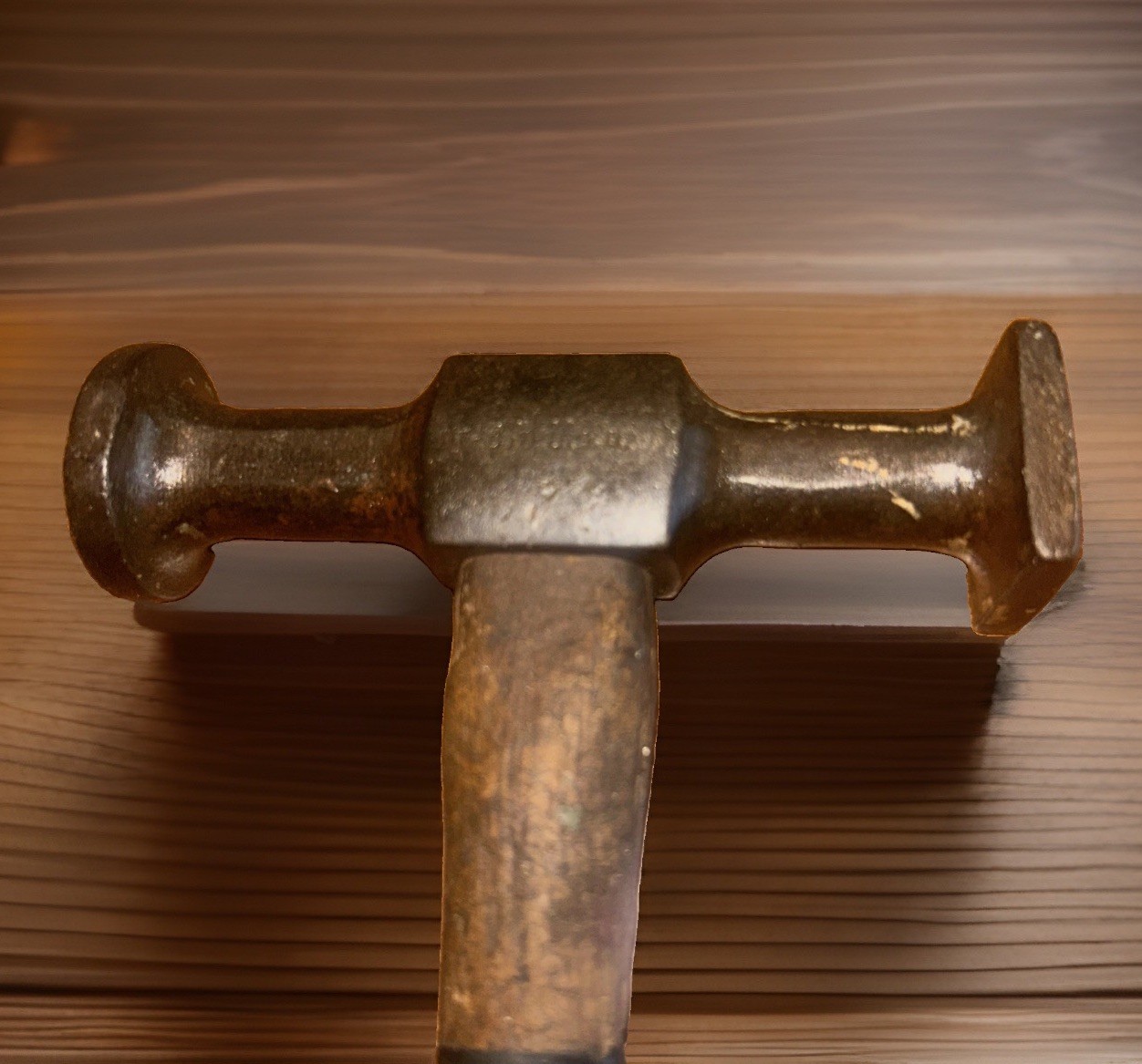 Hammer By BLUE POINT Vintage Auto Body Professional Hammer With Wooden Handle