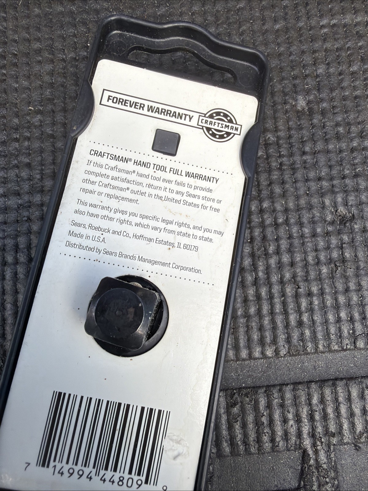 Sexy Sears Craftsman USA Nos 1/2” Drive Ratchet 44809 On Hang Tag K7Z
