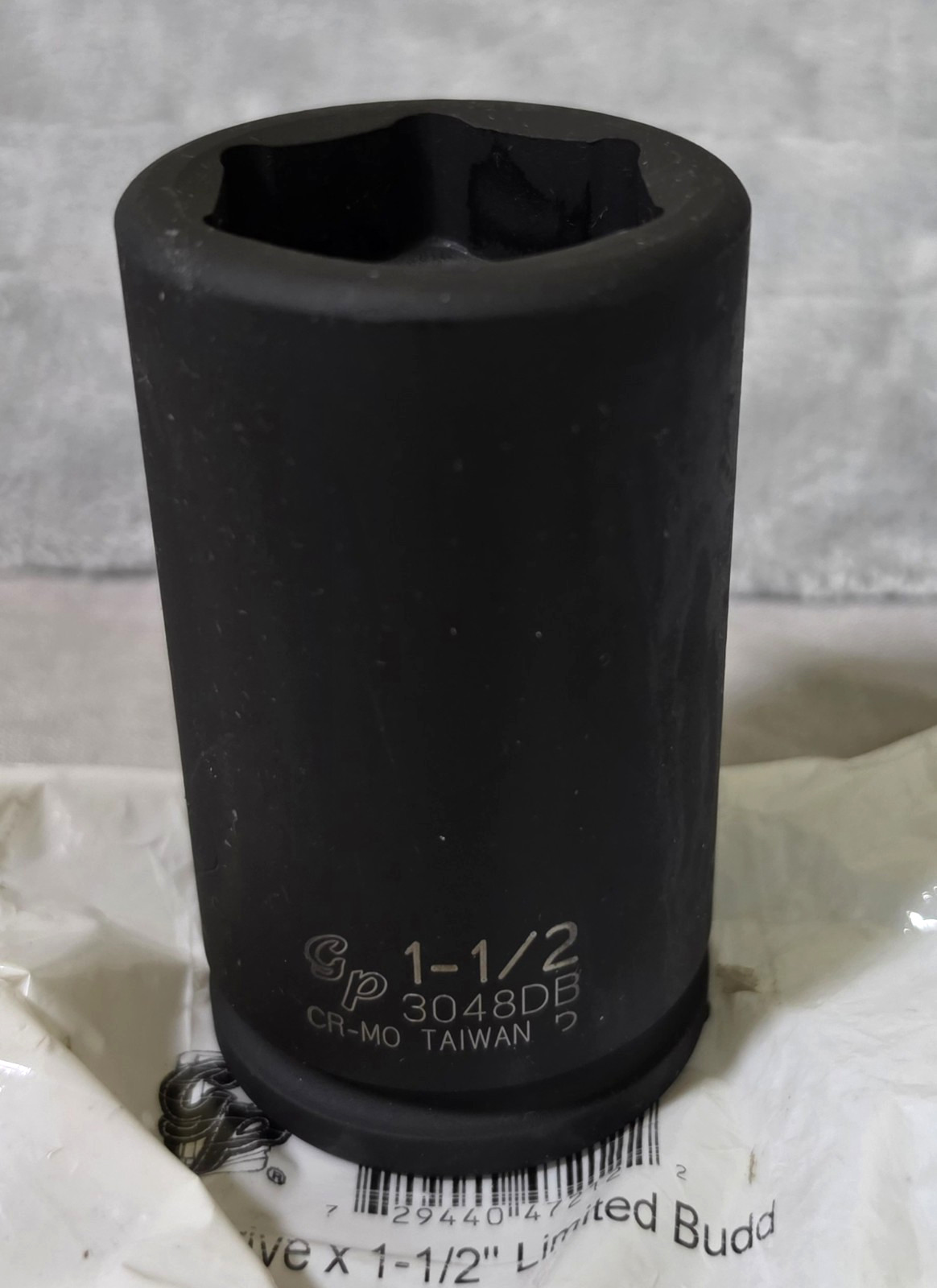 Grey Pneumatic GP 3/4″ Drive x 1-1/2″ Limited Budd Socket 3048DB