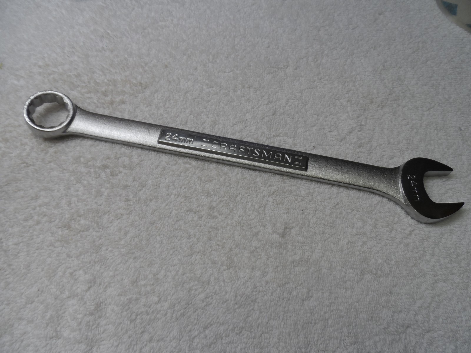 Craftsman Metric MM Combination Wrench, 12pt, 24mm – Part # 42923 A-AE