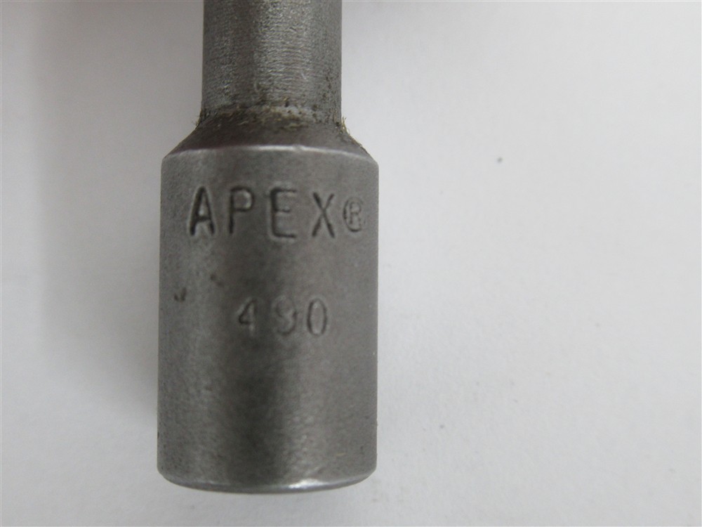 Apex 490 , 1/4» Hex Power Drive Bit Holder