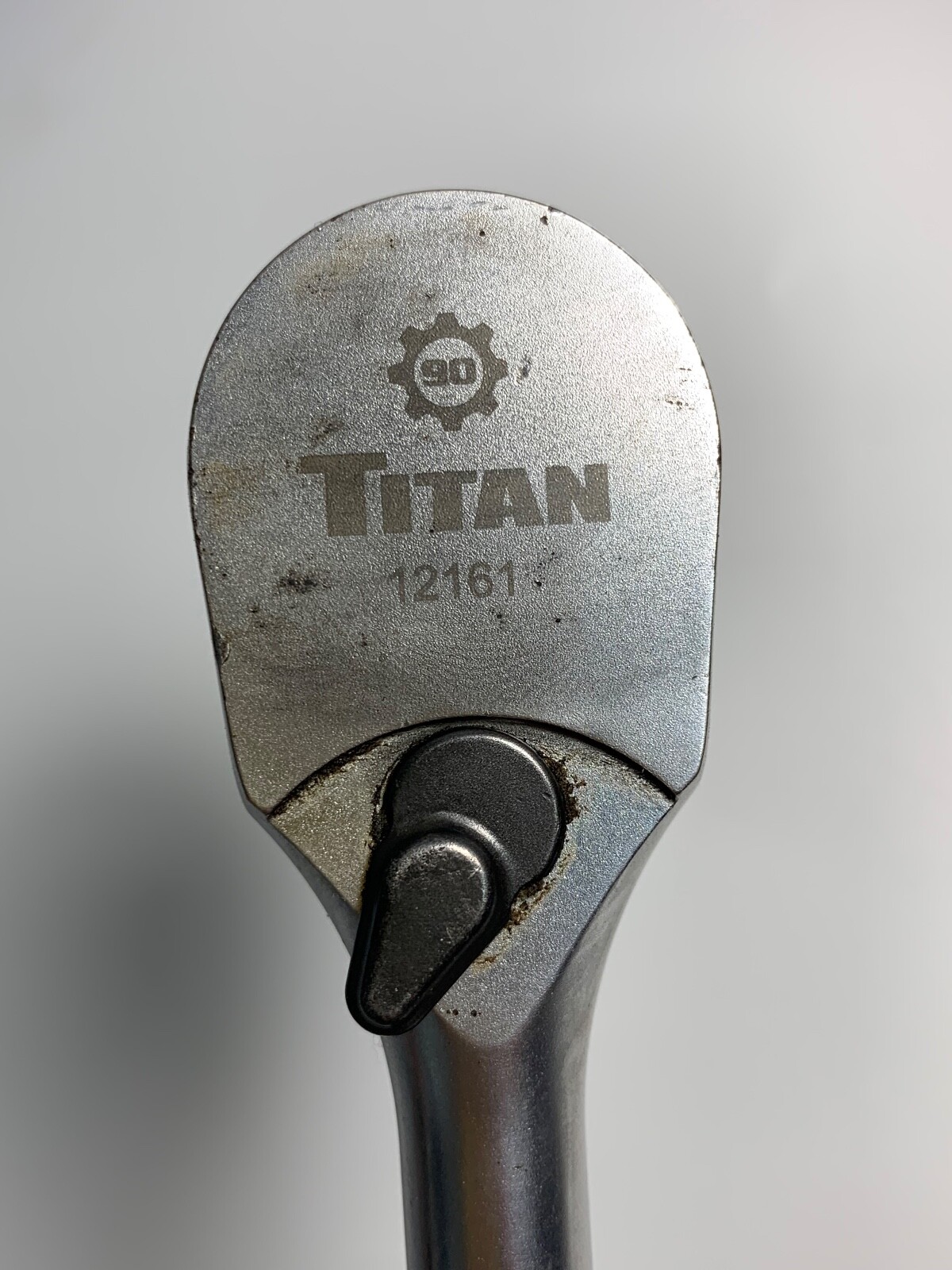 Titan Tools 12161 3/8″ Drive x 12″ Sealed Head Aluminum Handle Ratchet 90-Tooth