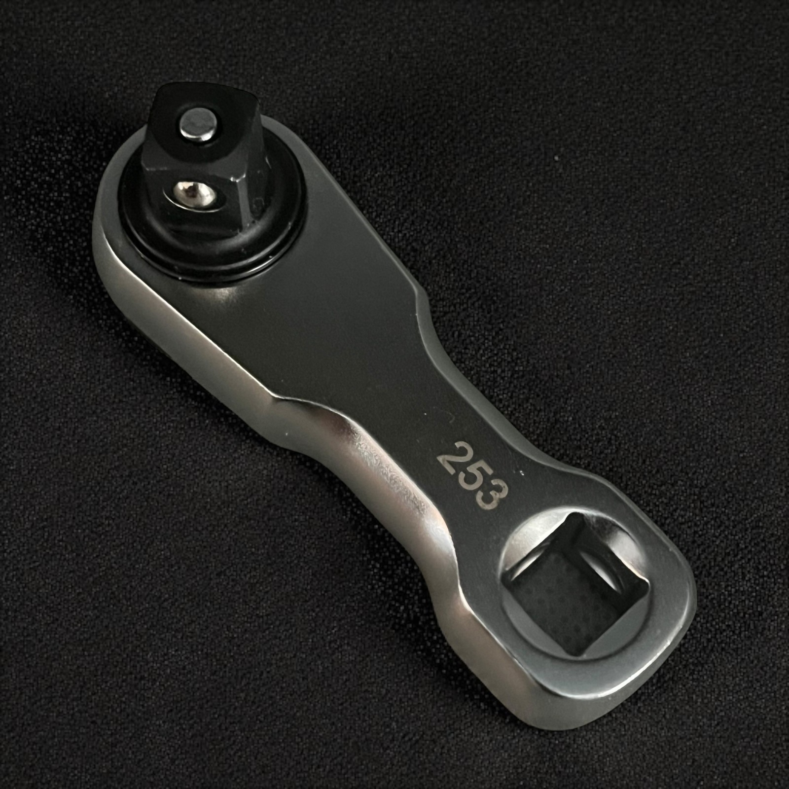 Tone RH3HSS3 Stubby ratchet 3/8″ drive | Torque adpapter link dog bone