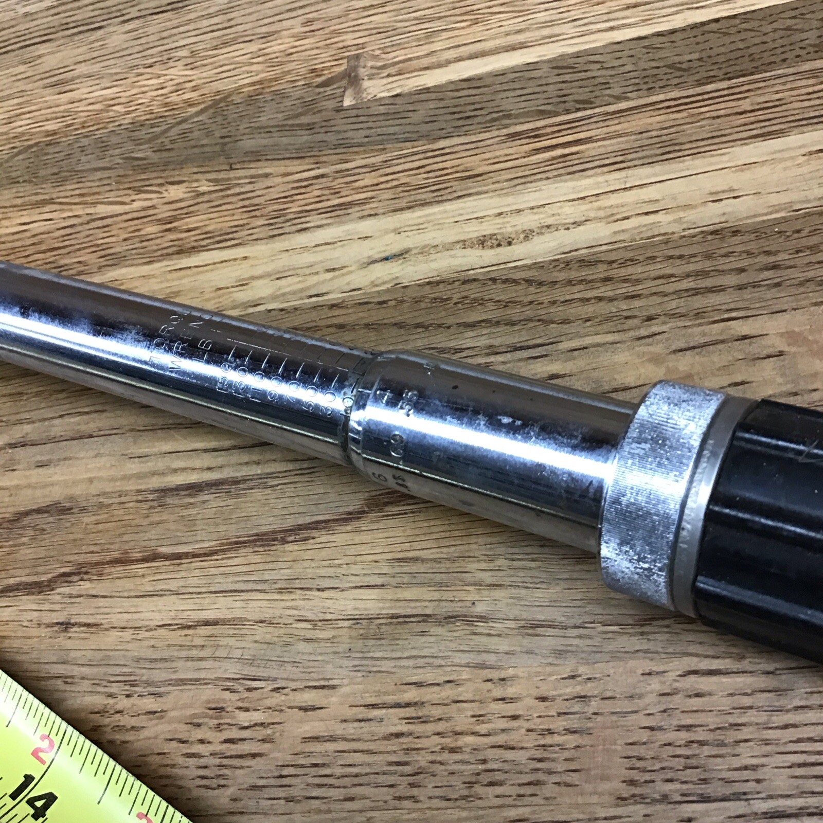 Vintage JOLINE JO-LINE Torque Wrench 10 – 150 lbs 1504 AFMR 1/2″ Drive G6