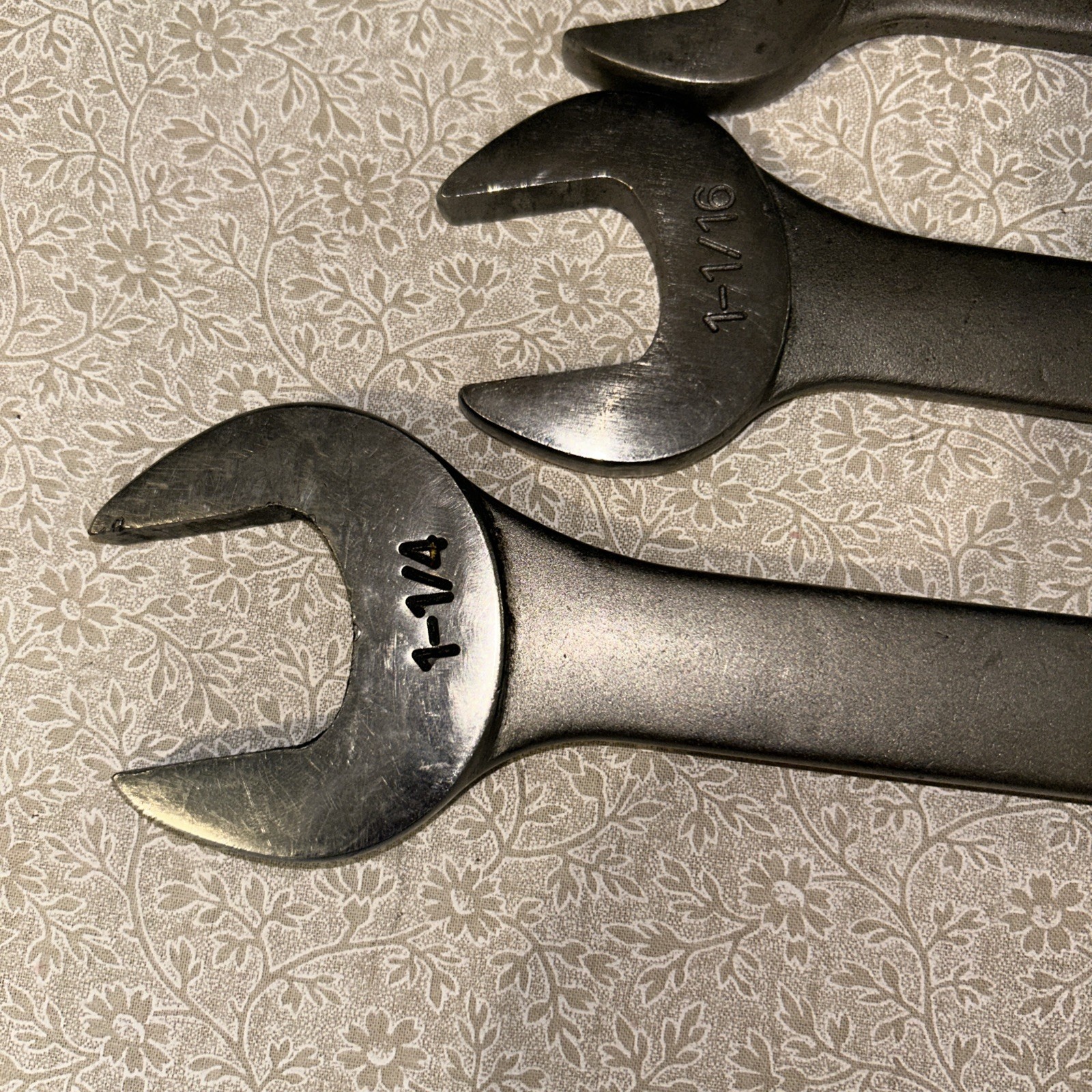 westward wrenches 1-1/4, 1-1/6, 1in