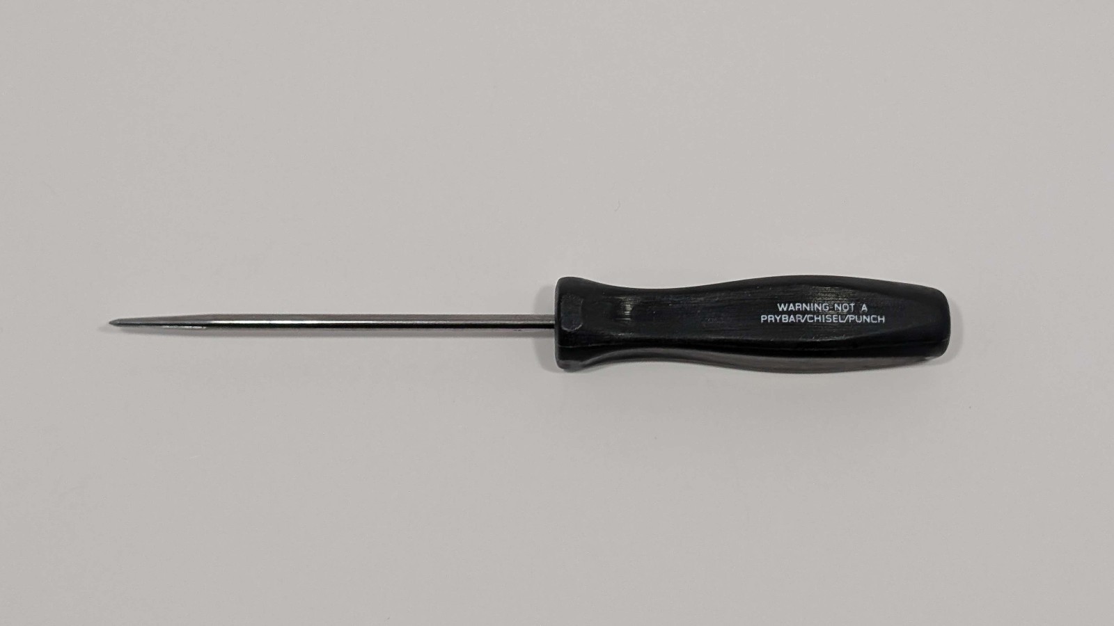 New Snap-On Tools BLACK Mini Hard Handle Straight Awl Pick 3ASAB USA