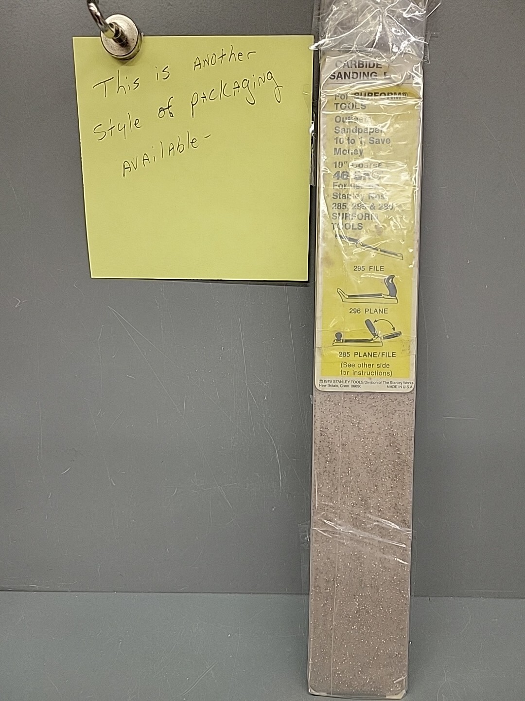 Stanley Surform Carbide Abrasive Blade Rasp 46 Grit 894-46 21-430 295 296 285