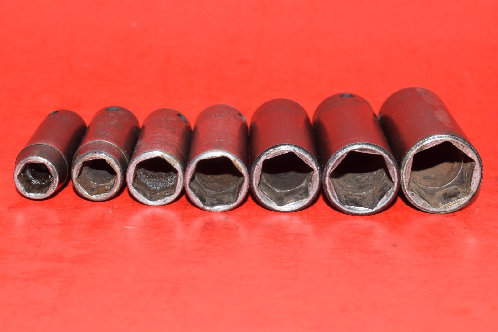Snap-On 3/8″ Drive 7pc SAE 3/8 – 3/4″ Deep Essential Impact Socket Set 207SIMFYA