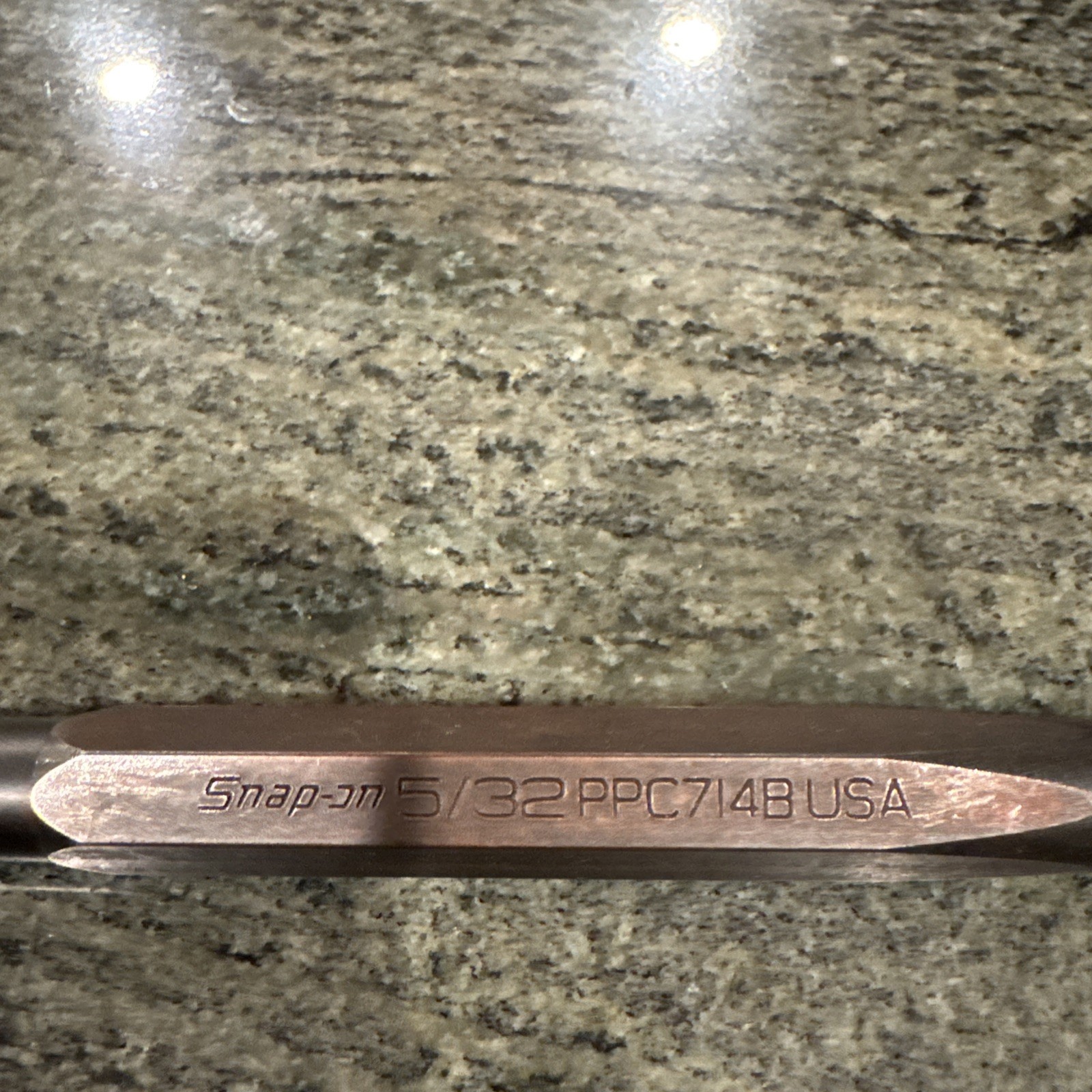 Snap On ppc714b 14” long center punch with 5/32” point edge new