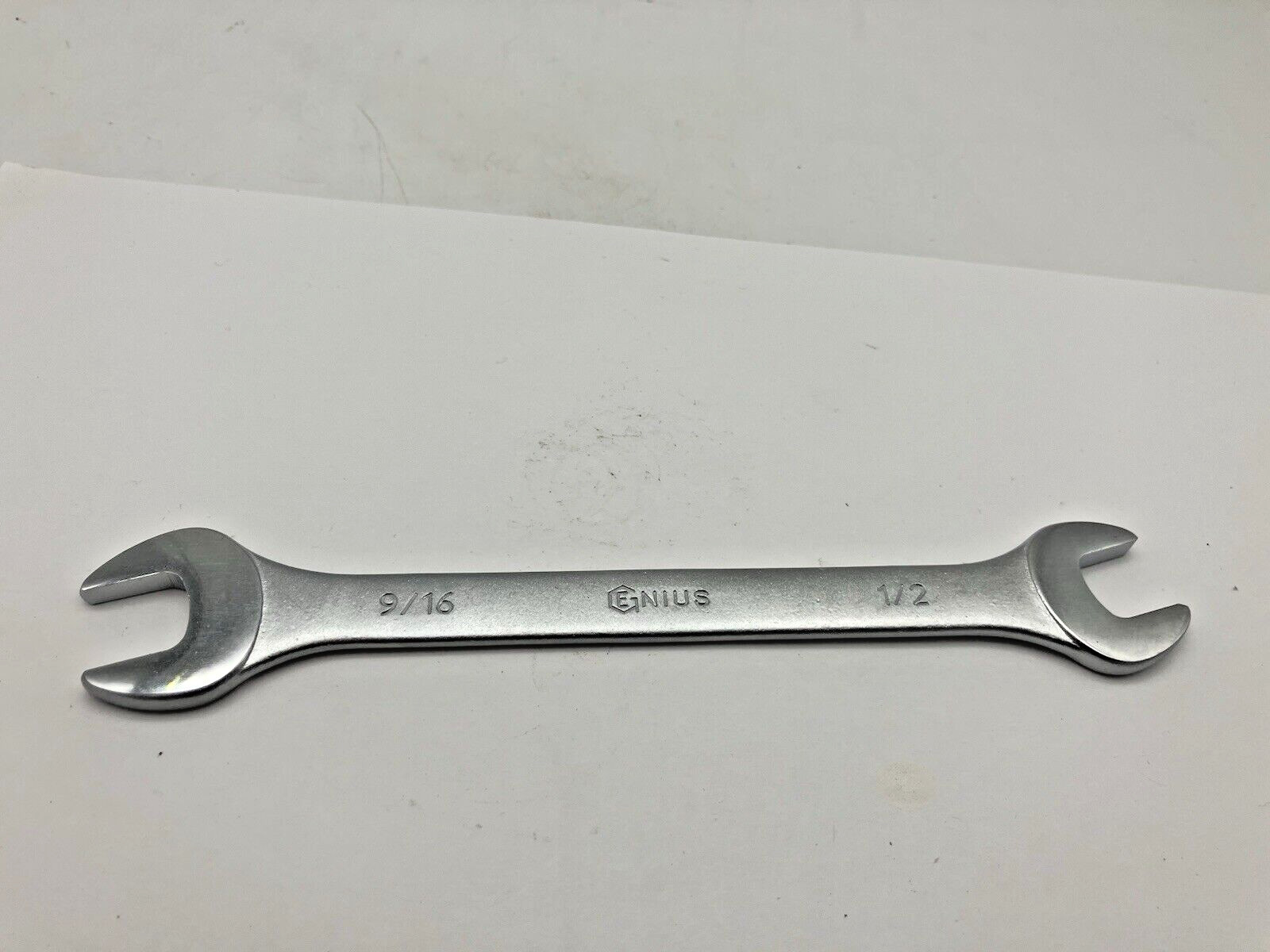 Genius Tools 1/2 x 9/16″ Open End Wrench 771618