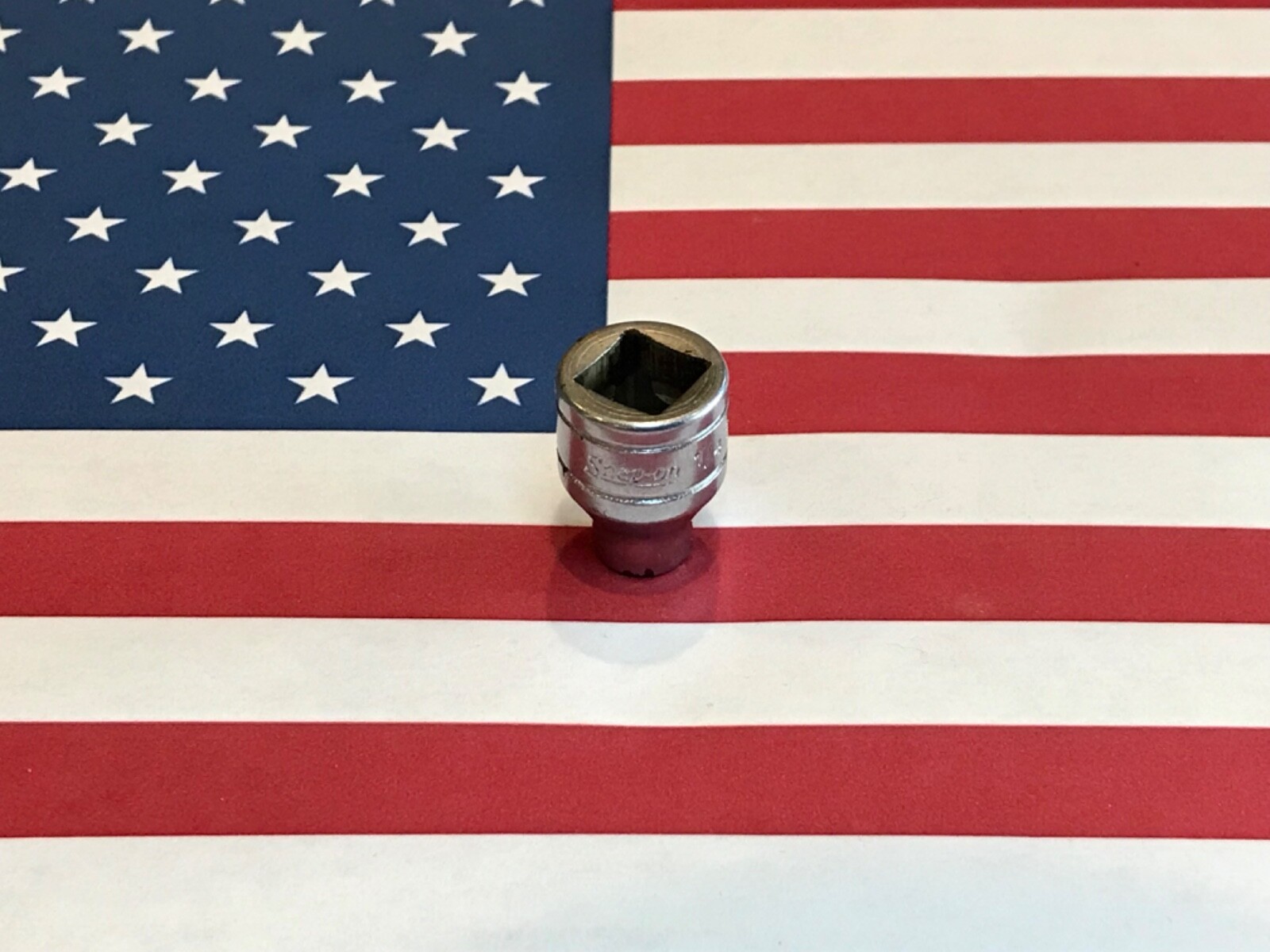 Vintage Snap-on 1/4”, 3/8″ Drive, 6 Point Socket FS081 USA 🇺🇸