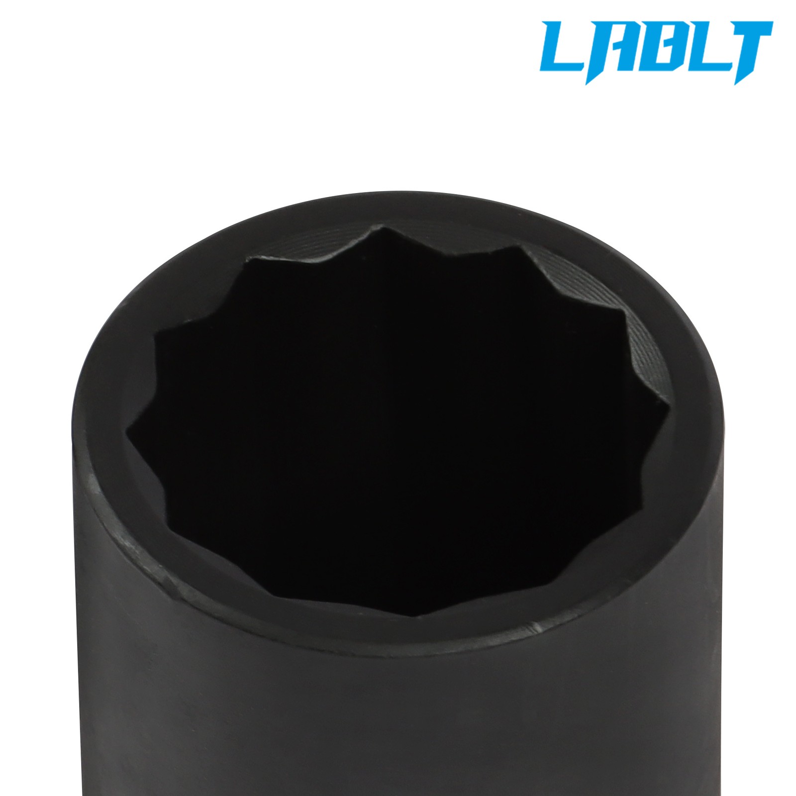 8 pieces 12 Point 1/2» Drive Deep Spindle Axle Nut Impact Socket Set 29mm-39mm
