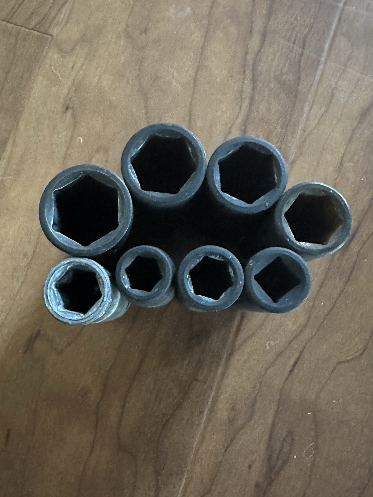Pittsburgh Drive Impact Socket Set 8 Pcs In Storage Tin Inches