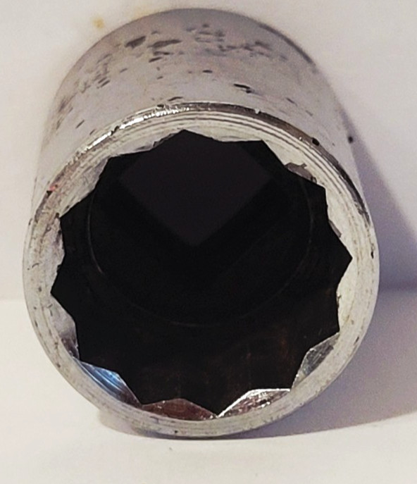 Vintage KMart Auto Socket 224 5/8 In SAE Drive 12 Point Socket