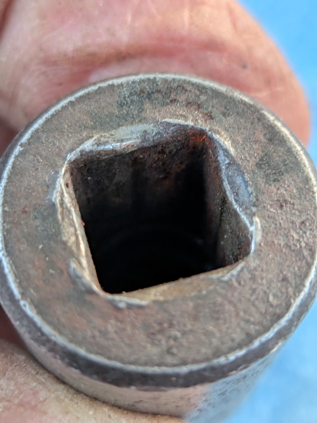 Vintage MAC XUP 186 9/16 Impact Swivel Socket 3/8 Drive 6 point USA