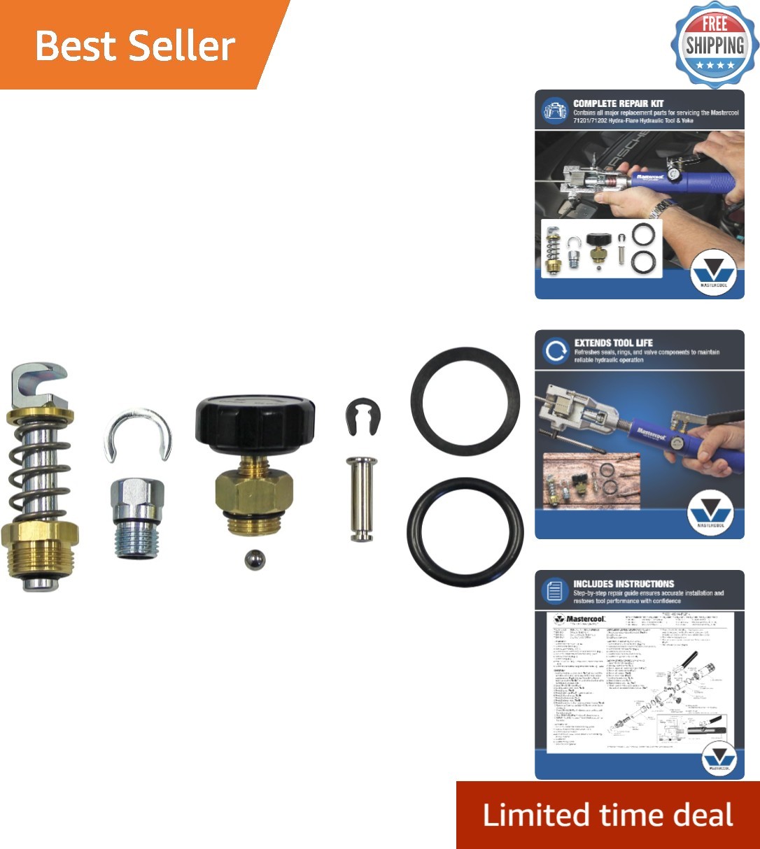 Step-by-Step Hydra-Flare 71202 Repair Kit – Ensures Reliable Tool Performance