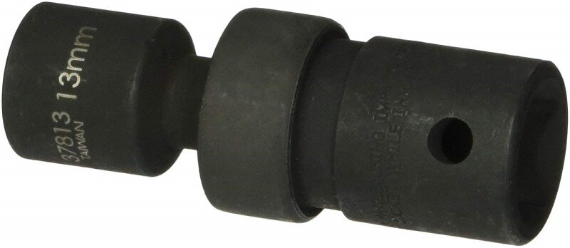 1/2″ Drive 6-Pt Universal Impact Sockets,Metric,Black Industrial Finish,Williams