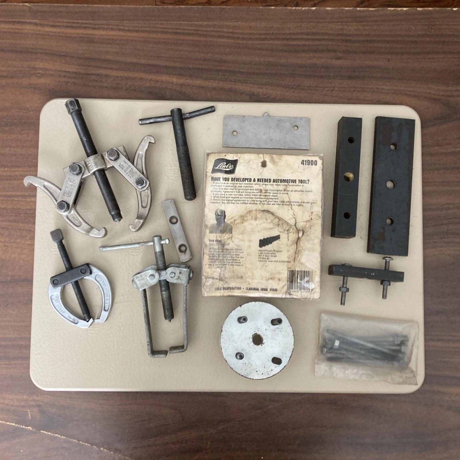 Vintage Mechanics Tool Lot Zim Craftsman Pullers Steering Wheel Harmonic balance