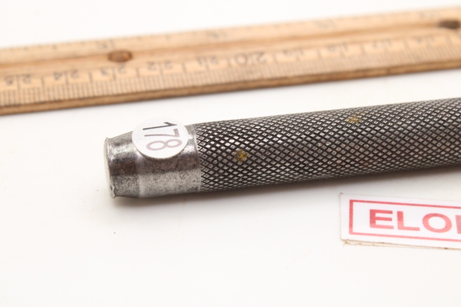 L. S. Starrett Center Punch Knurled Shank 4.75″ Long USA