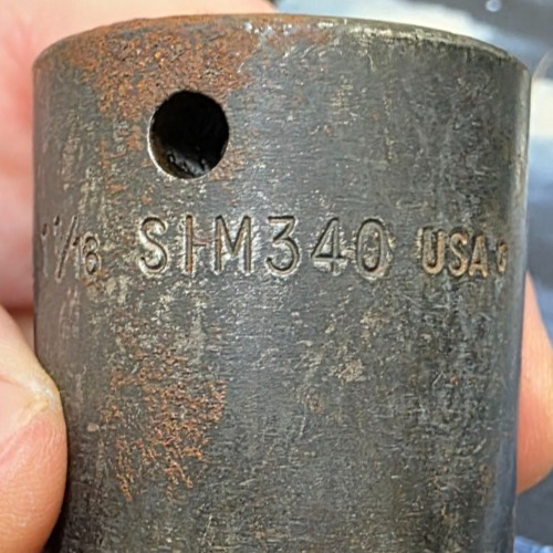 Snap-On SIM340 1/2″ Drive 6-Point SAE 1-1/16″ Flank Drive® Deep Impact Socket