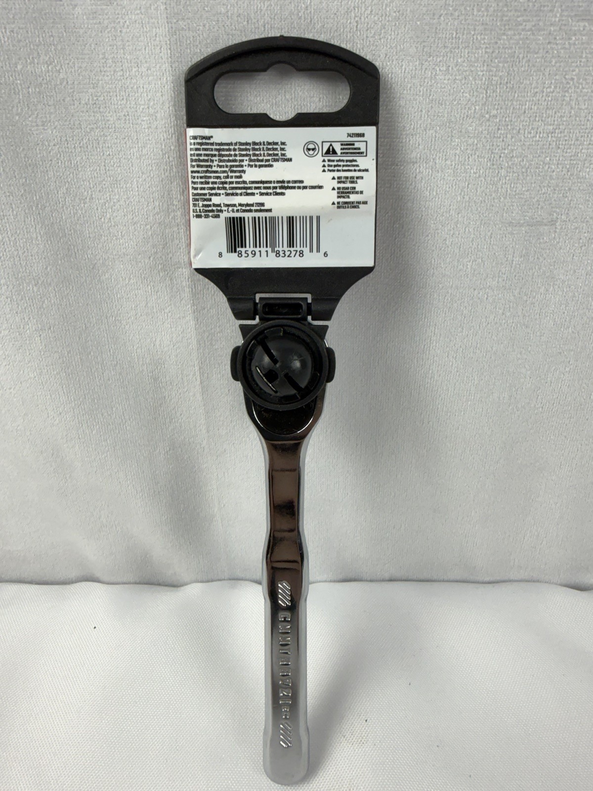 Craftsman 1/4″ Low Profile Ratchet 72 Tooth CMMT86721 **NEW**