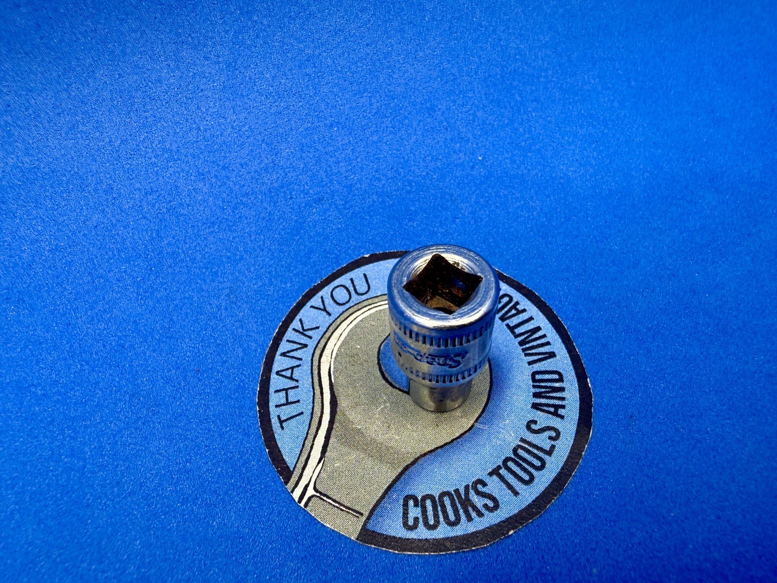 Snap-On 6mm Shallow 1/4 Socket 2.2cm LONG TMM6 #D4289