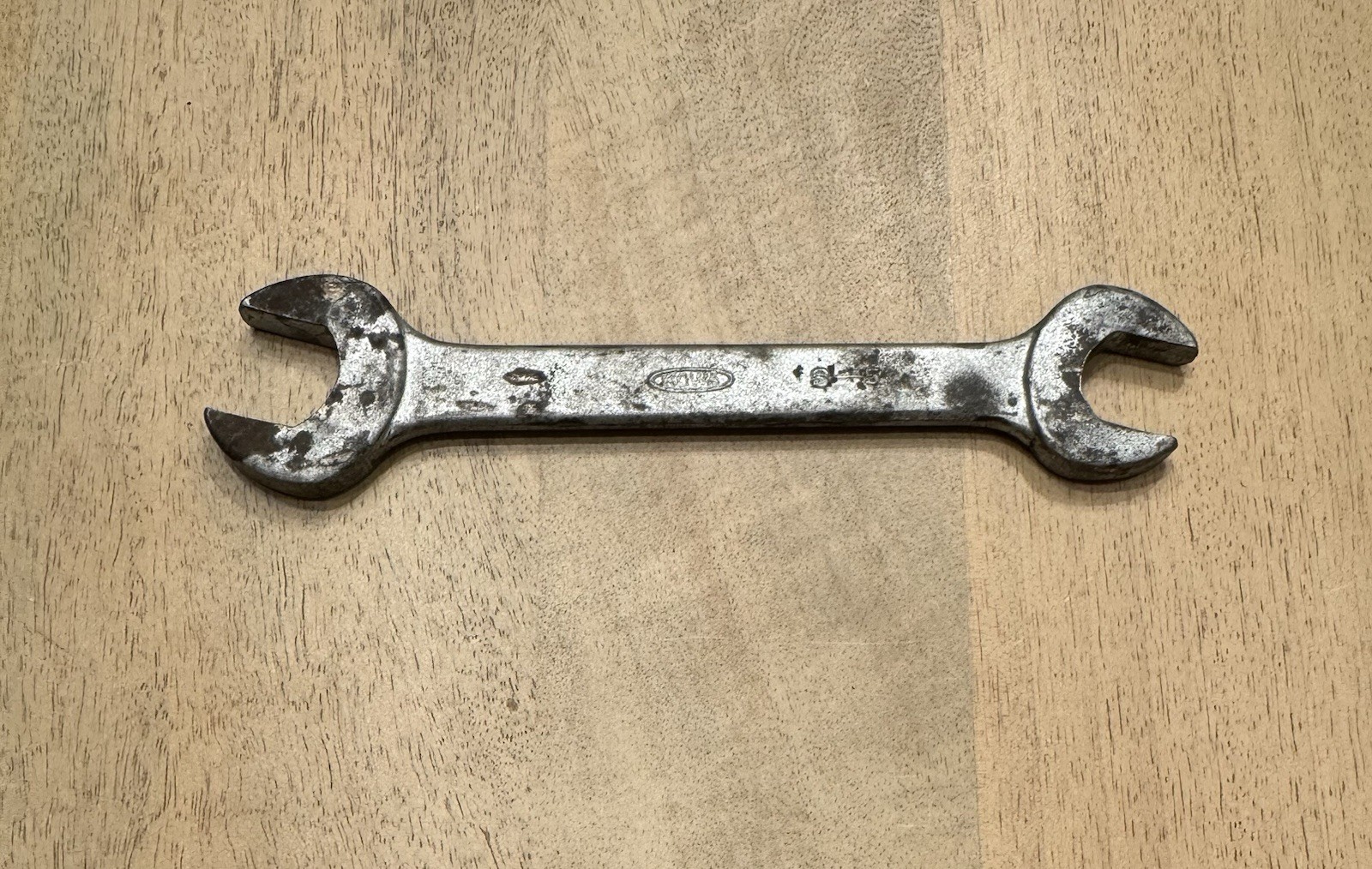 Vintage HM Honda Motors Open End Metric 19mm x 17mm Wrench Motorcycle