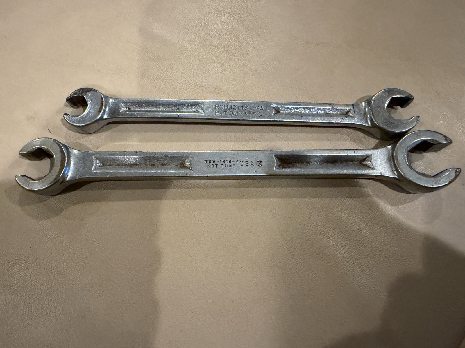 Snap-On Double Flare Nut Line Wrenches SAE( 1/2″-9/16″, & 3/8″-7/16″)