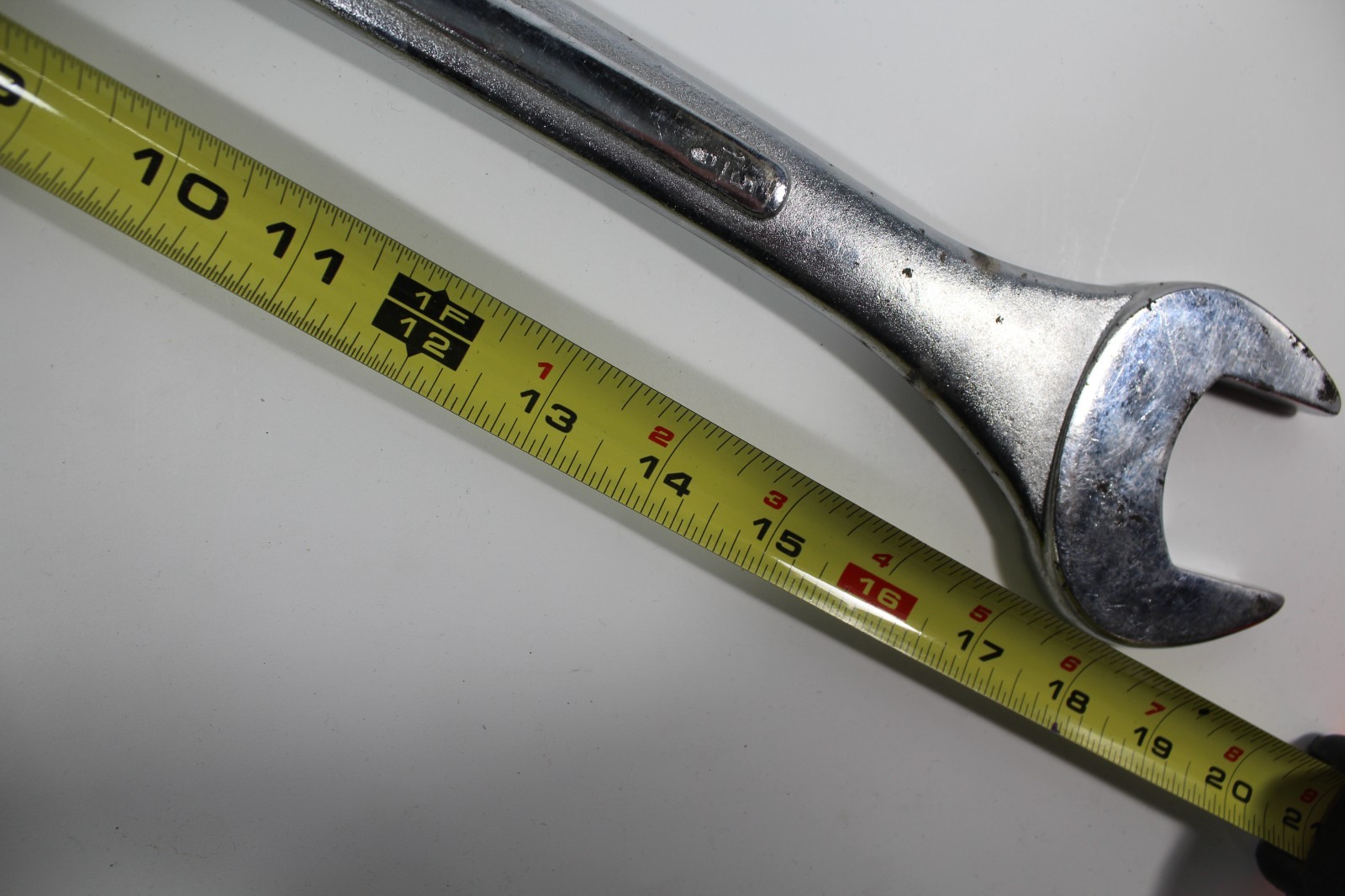 Combination Wrench 1-5/8 Inch 19-1/8 Inches Long 12 Point Box End Open End