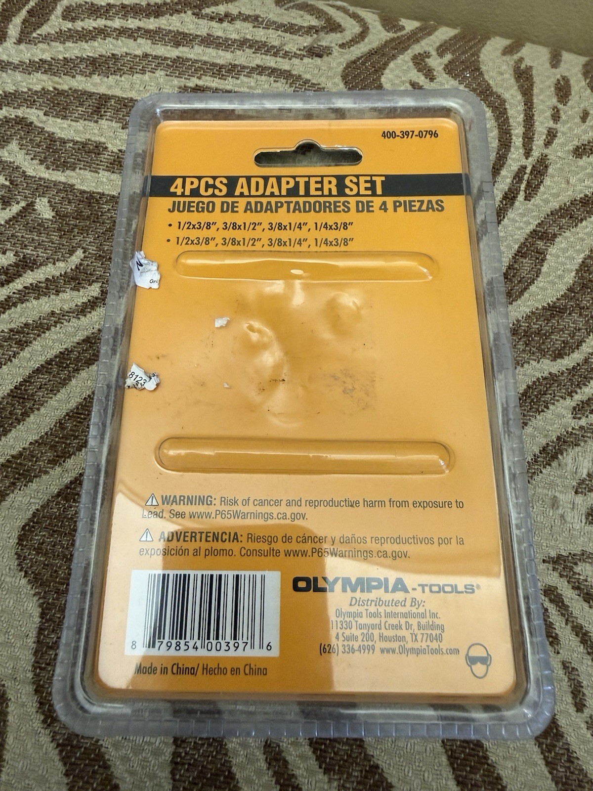 4Pcs Socket Adapter Set Olympia Tools 1/2×3/8 3/8×1/2 3/8×1/4 1/4×3/8