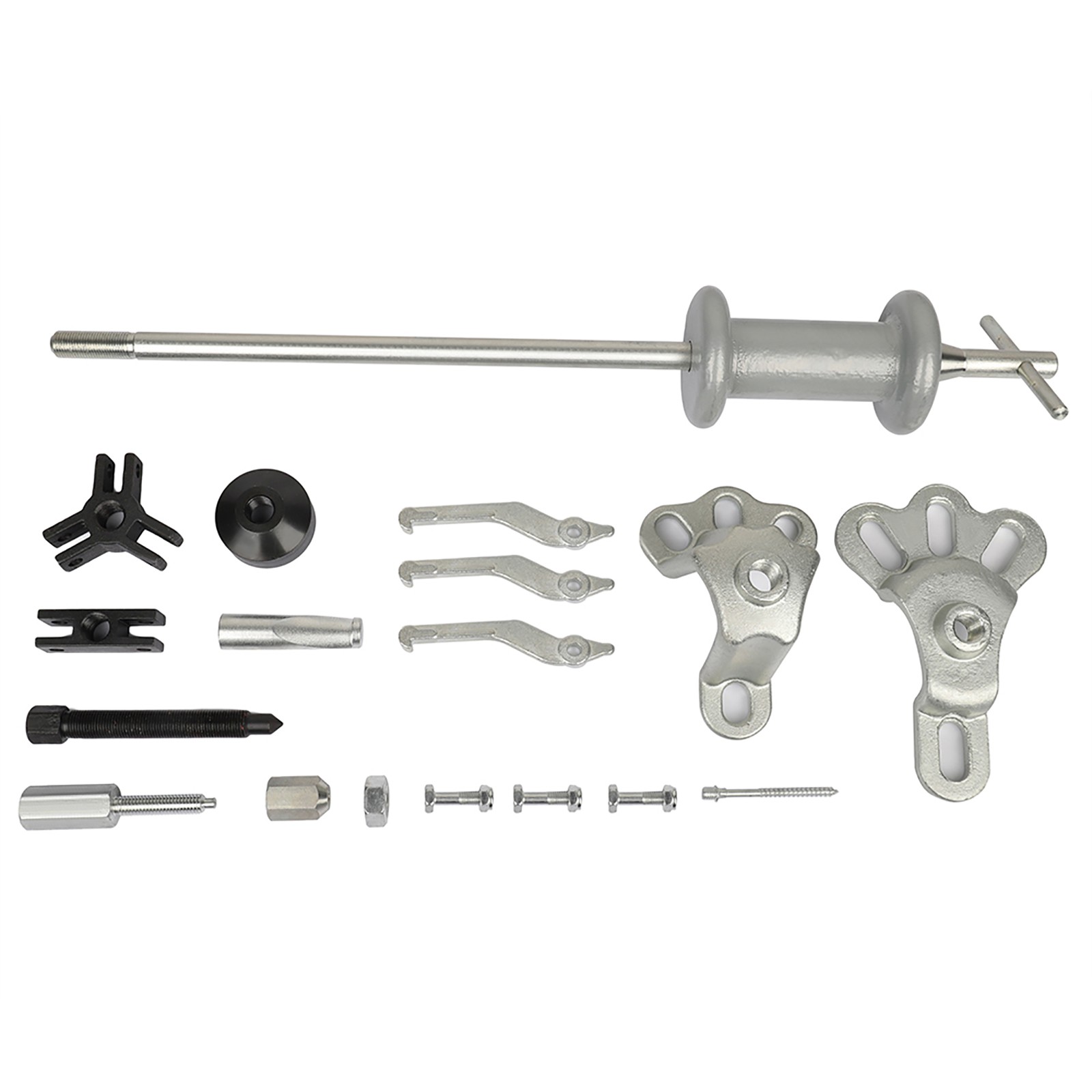 17X Slide Hammer Dent Puller Tool Kit Wrench Adapter Axle Bearing Hub Auto Kits