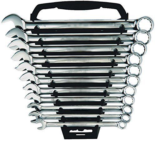 11 PC Piece Combination Spanner Set 6,7,8,9,10,11,13,15,14,17,19mm Nickel U39