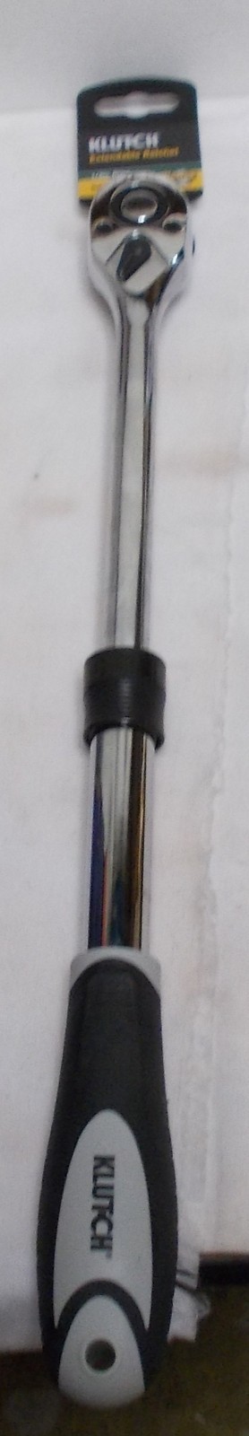 Klutch 52251 Extendable 1/2 Inch Ratchet 12 1/4 inch to 17 3/4 inch