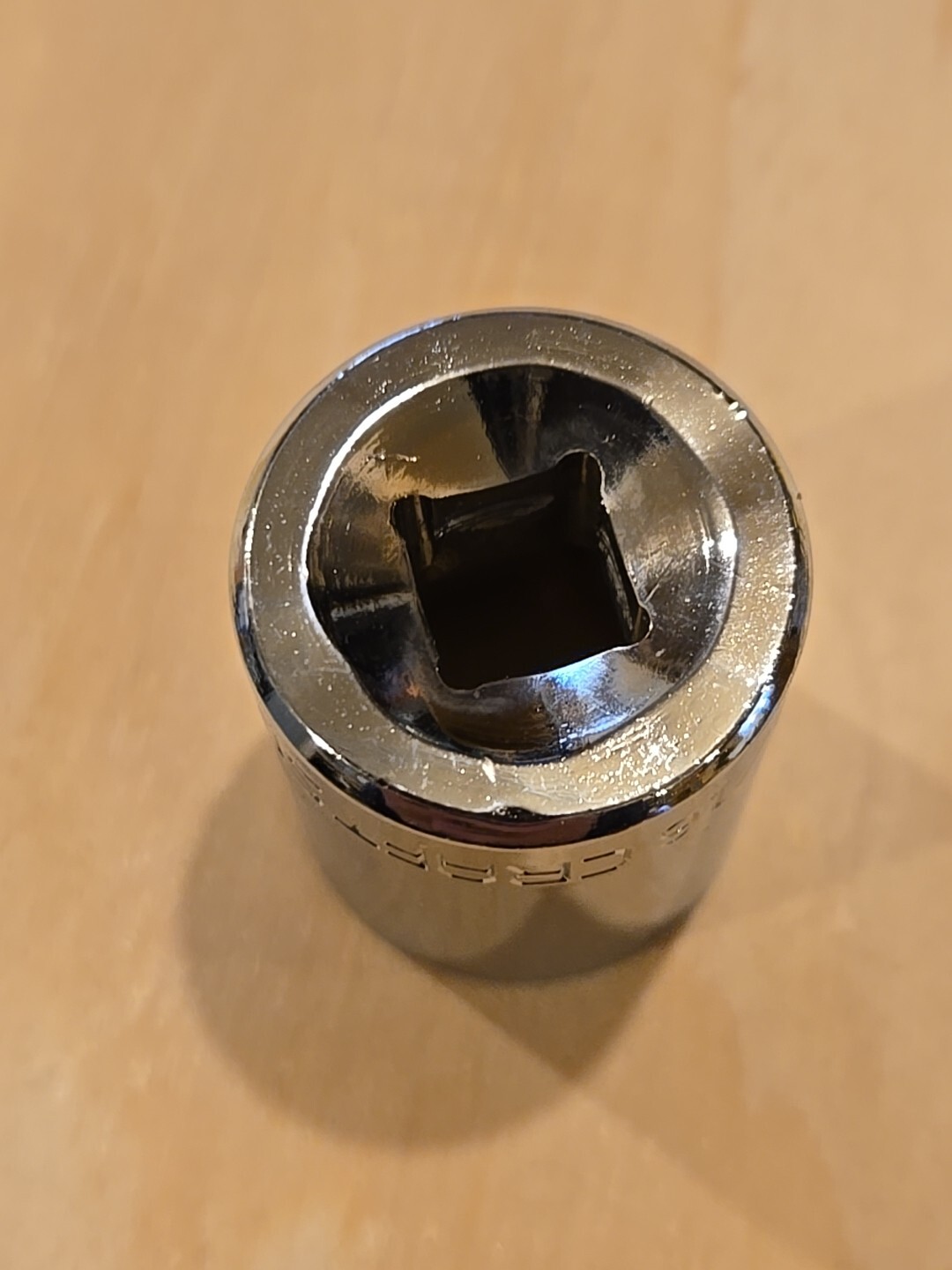Craftsman 13/16″ 6 Point 3/8″ Drive Shallow Polished Chrome Socket 43008 Z-AL