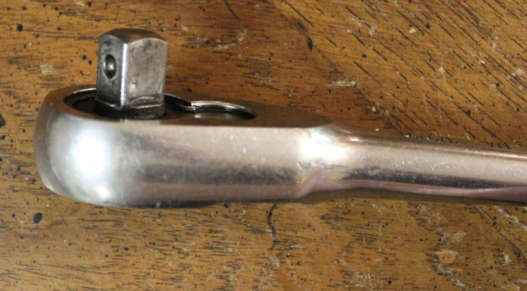 Vintage Craftsman 1/2″ Drive Quick Release Ratchet VN 44814 USA 10.2″ Long